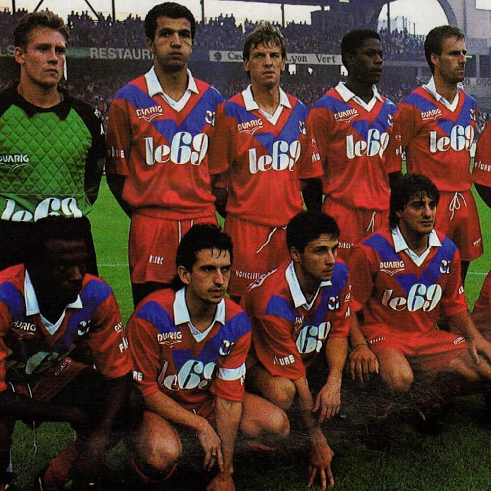Olympique Lyonnais Jersey 1989-90