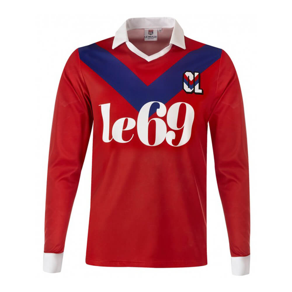 retro Olympique Lyonnais Jersey 1989-90
