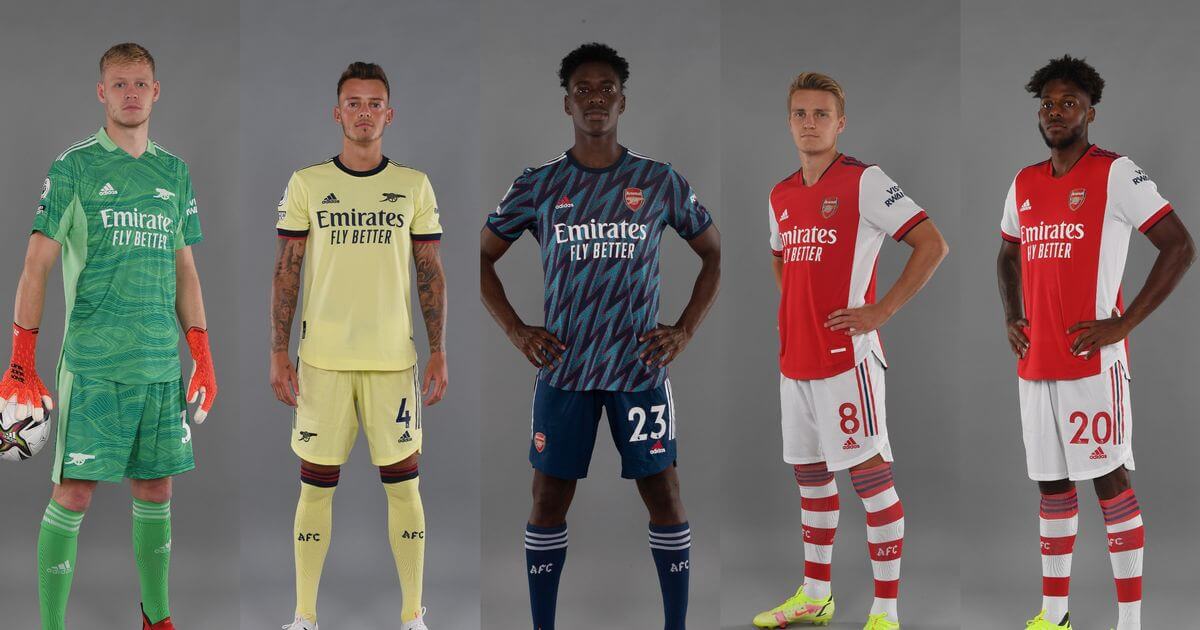 2021 Arsenal jersey