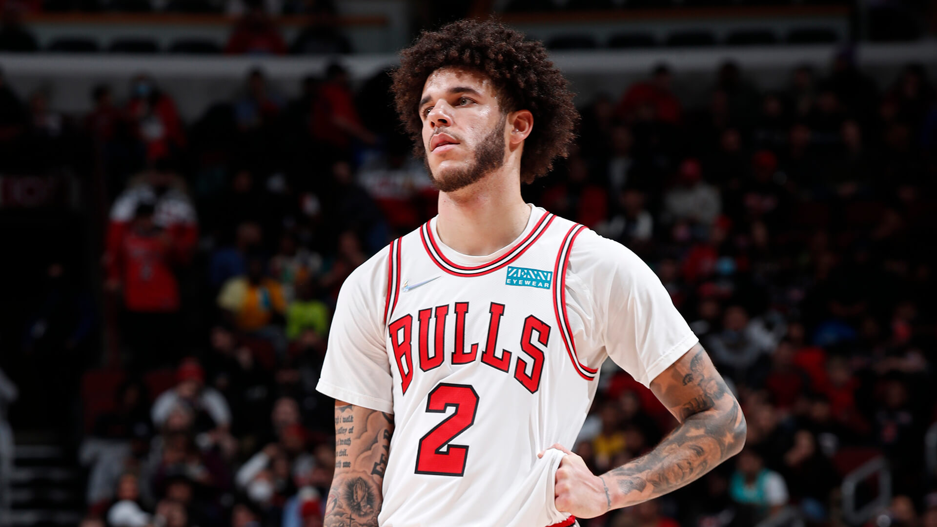 lonzo ball jersey bulls