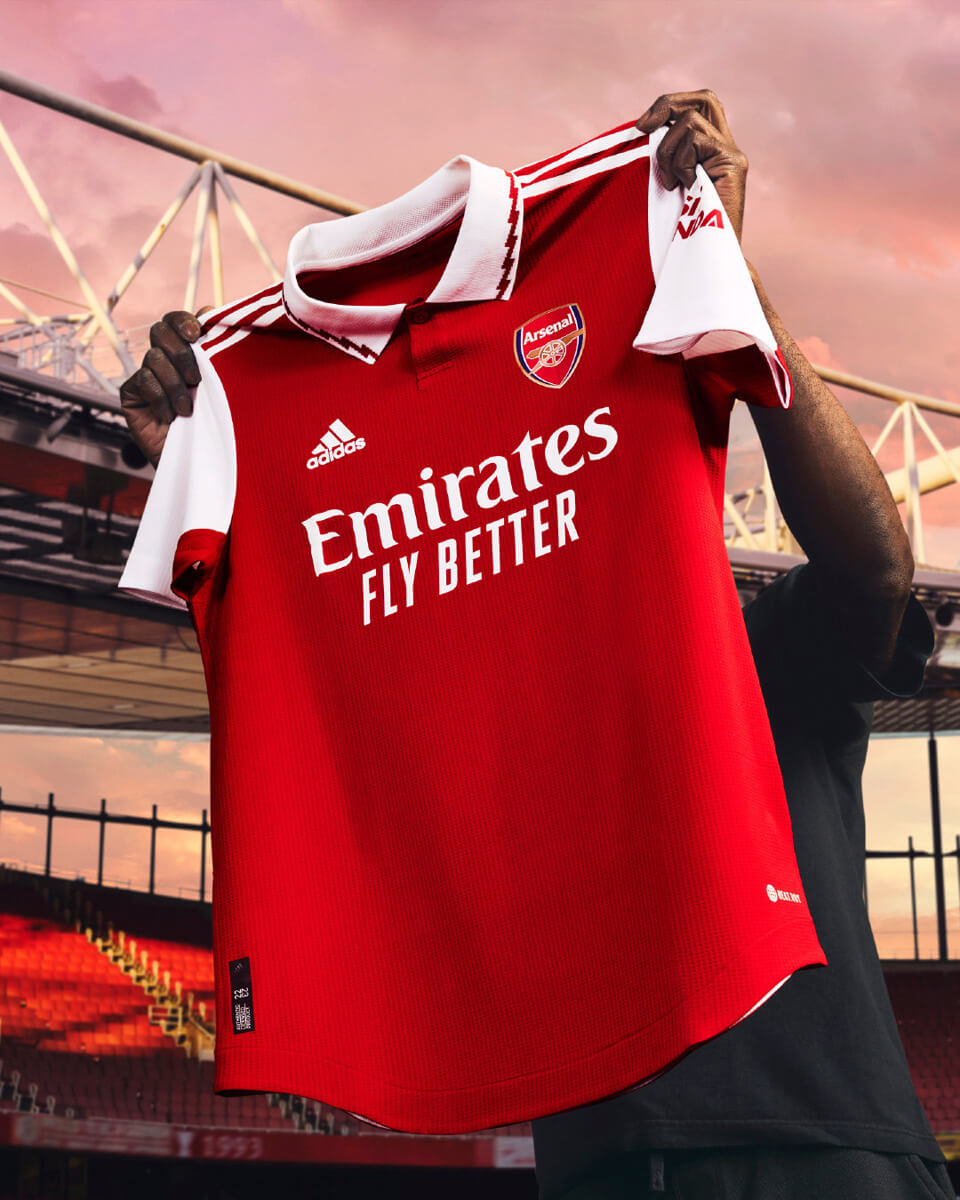 arsenal home kit adidas